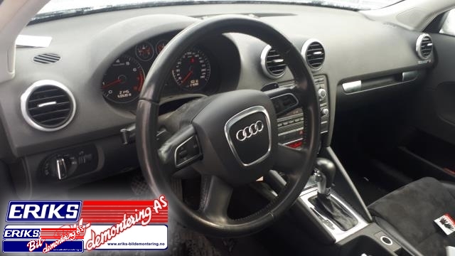 Audi A3 2009-2012 (Type II, Fase 2) , Motorkode: CDAA, Girkassekode: LSS