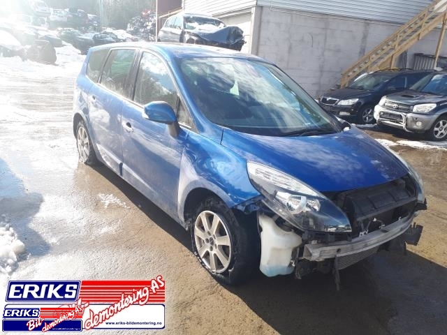 Renault Scenic 2009-2016 (Type III) , Motorkode: F9Q N8, Girkassekode: 8200907120