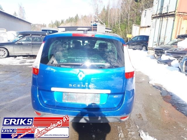 Renault Scenic 2009-2016 (Type III) , Motorkode: F9Q N8, Girkassekode: 8200907120