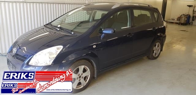 Toyota Verso 2004-2009 (Type II) , Motorkode: 2AD-FTV, Girkassekode: 