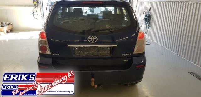 Toyota Verso 2004-2009 (Type II) , Motorkode: 2AD-FTV, Girkassekode: 