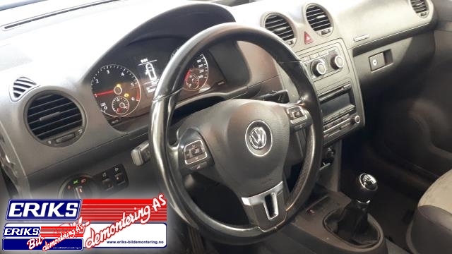 VW Caddy 2010-2015 (Type III, Fase 2) , Motorkode: CFHF, Girkassekode: NFQ