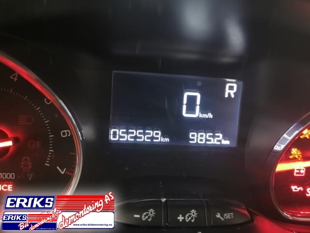 Peugeot 208 2012-2019 (Type I) , Motorkode: HM01, Girkassekode: 16 078 938 80