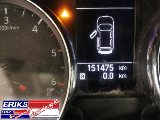 Nissan Qashqai 2010-2014 (Type I, Fase 2) , Motorkode: K9K, Girkassekode: 