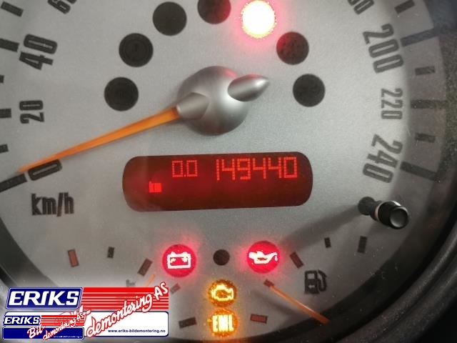 Mini One/Cooper 2001-2007 (R50-53) (R50-53), Motorkode: W10B16A, Girkassekode: GS5-65BH