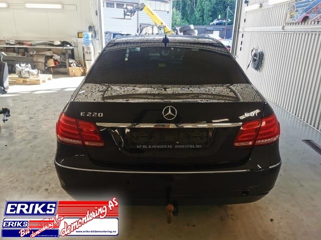 Mercedes E-Klasse 2009-2013 (Fase 1) (W212) (W212), Motorkode: 651924, Girkassekode: 72264608289702