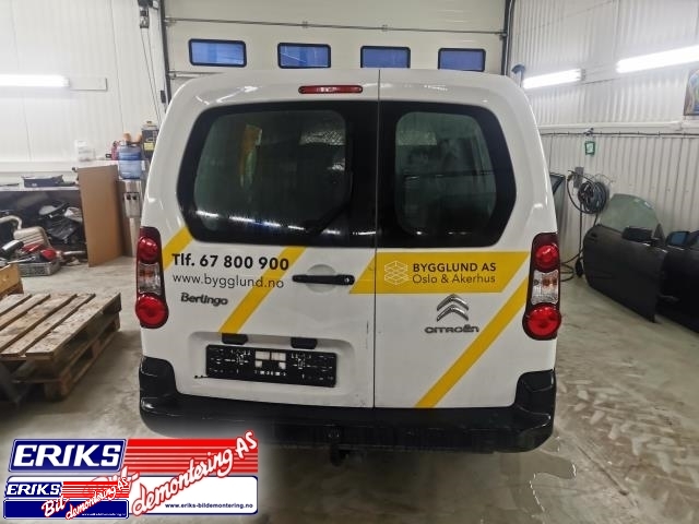 Citroën Berlingo 2008-2015 (Type II, Fase 1) , Motorkode: 9H06, Girkassekode: 16 089 352 80