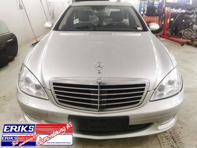 Mercedes S-Klasse 2005-2013 (W221) (W221), Motorkode: 642932, Girkassekode: 72296209634762