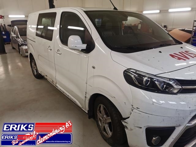 Toyota Proace 2016-->> (Type II) , Motorkode: AH01, Girkassekode: DBM51