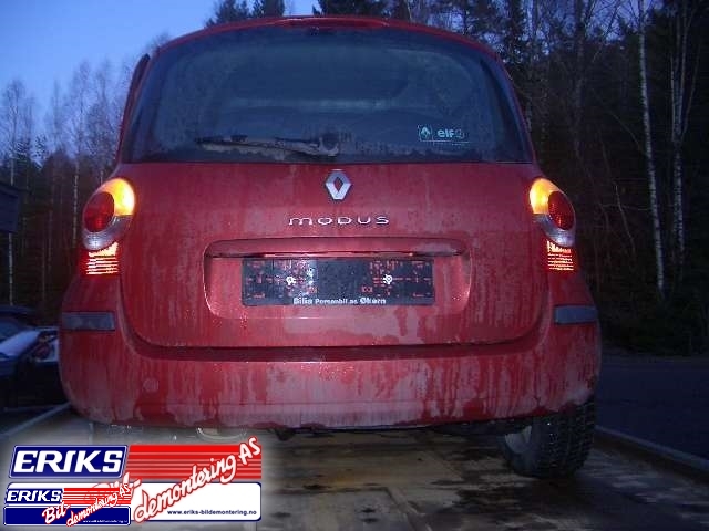 Renault Modus 2006-2008 , Motorkode: , Girkassekode: