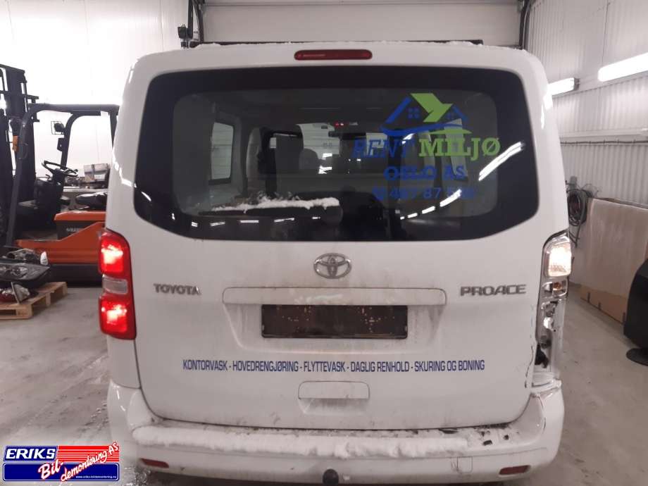 Toyota Proace 2016-->> (Type II) , Motorkode: BH01, Girkassekode: 