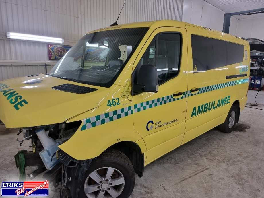Mercedes Sprinter 2018-->> (907/910) (907/910), Motorkode: OM 642.899, Girkassekode: 72290211112473