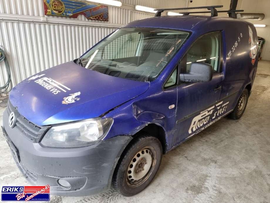 VW Caddy 2010-2015 (Type III, Fase 2) , Motorkode: CAYD, Girkassekode: QRF