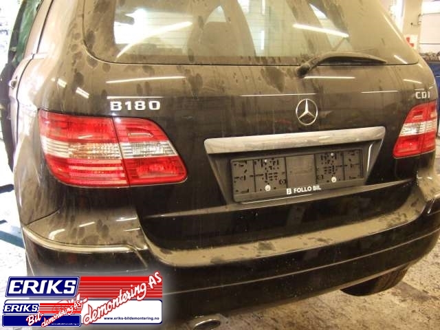 Mercedes B-Klasse 2005-2008 (Fase 1) (W245) (W245), Motorkode: , Girkassekode: 