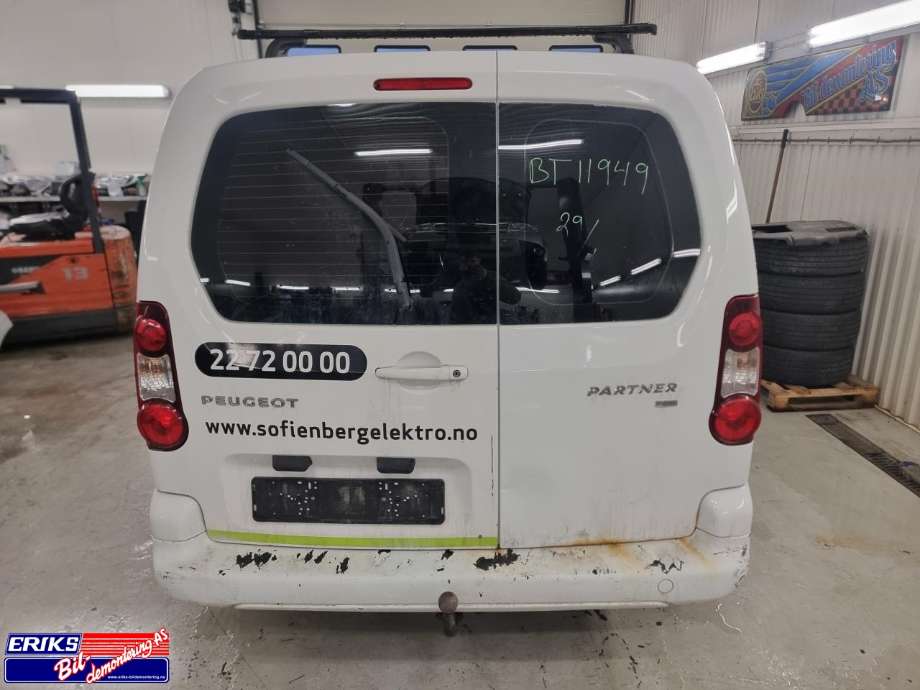 Peugeot Partner 2008-2015 (Type II, Fase 1) , Motorkode: 9H06 9HF, Girkassekode: 2232 W4 2231 T1