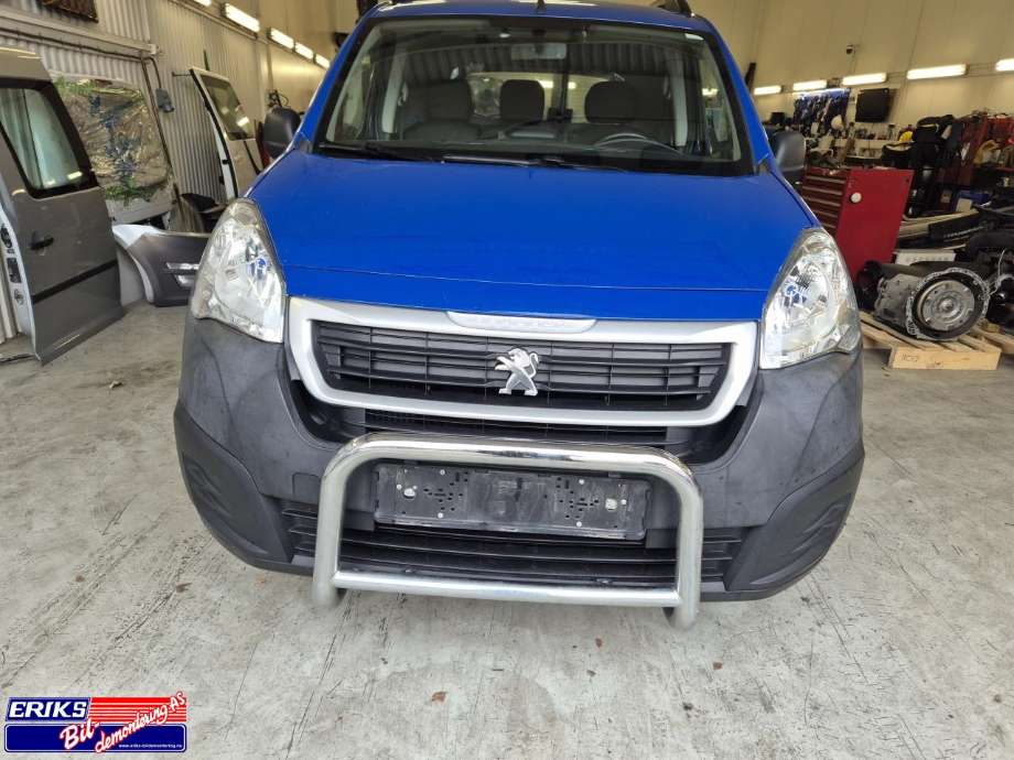 Peugeot Partner 2015-2019 (Type II, Fase 2) , Motorkode: BHY BH02, Girkassekode: 16 122 418 80