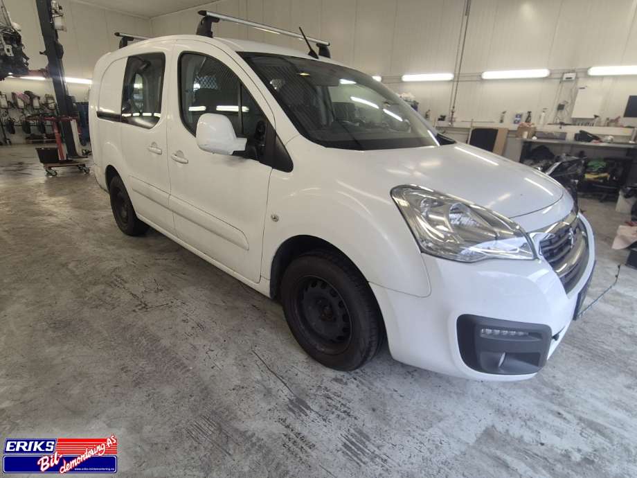 Peugeot Partner 2015-2019 (Type II, Fase 2) , Motorkode: BH02 BHY, Girkassekode: 