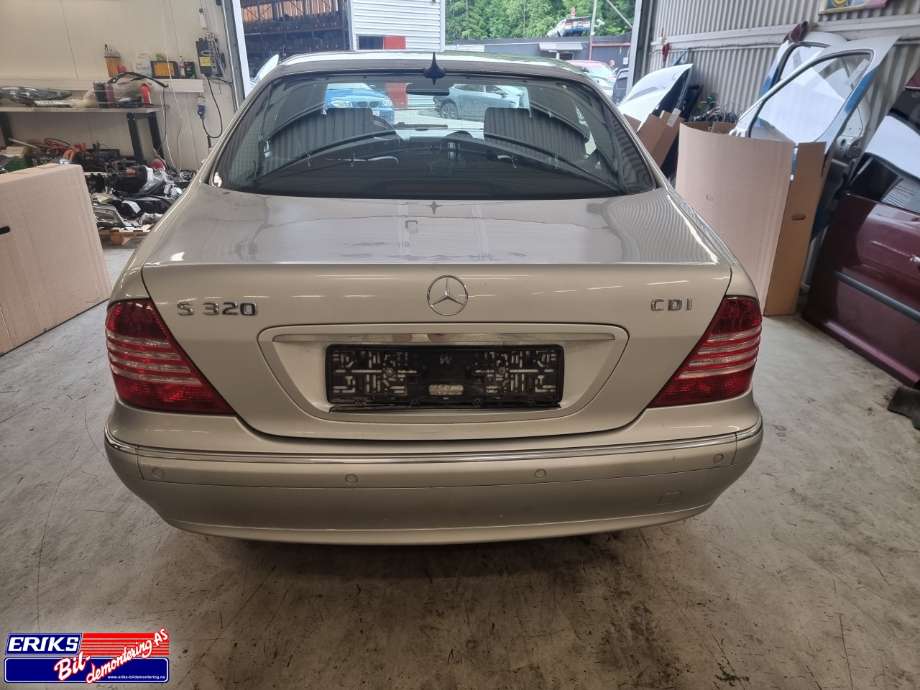 Mercedes S-Klasse 1999-2005 (W220) (W220), Motorkode: OM 613.960, Girkassekode: 72262603