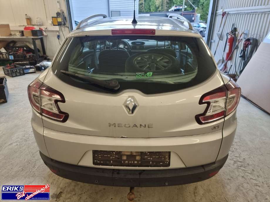 Renault Megane 2009-2016 Type III , Motorkode: K9K H8, Girkassekode: 