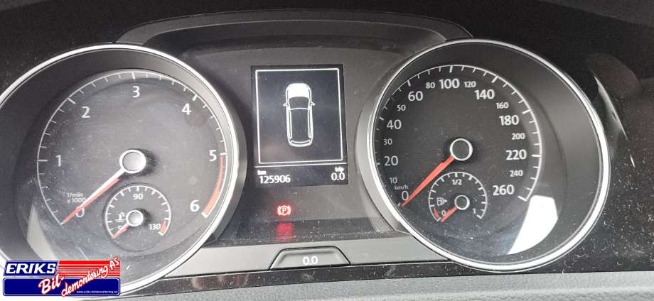 VW Golf VII 2012-2017 (Fase 1) , Motorkode: CRBC, Girkassekode: PFM