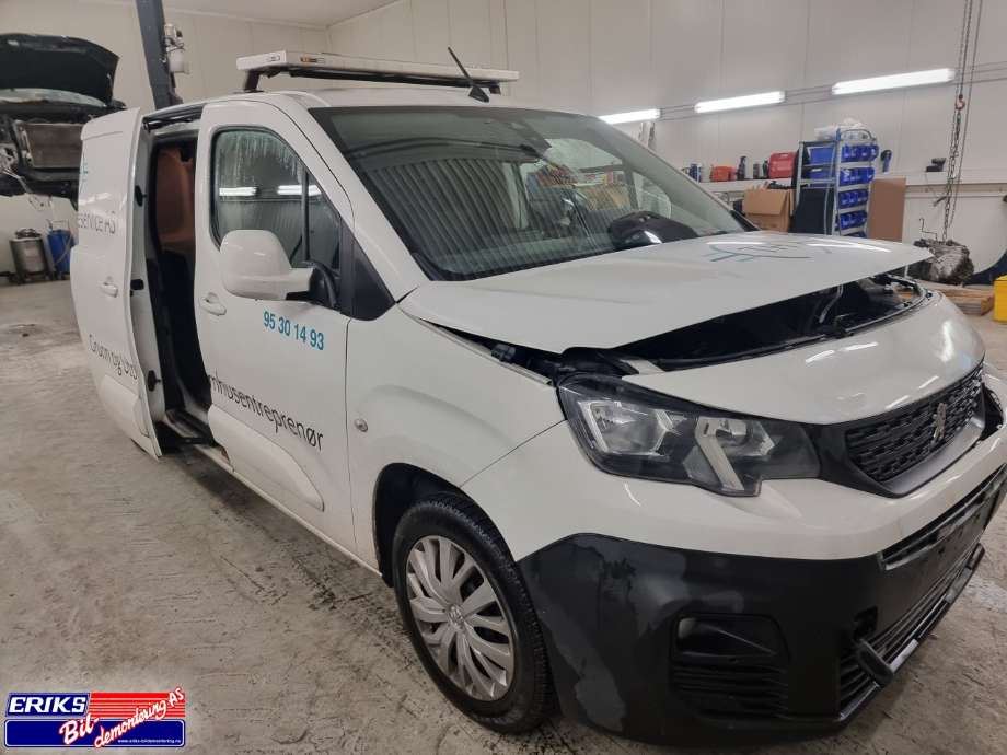 Peugeot Partner 2019-->> (Type III) delebil , Motorkode: BHY, Girkassekode: 16 230 931 80