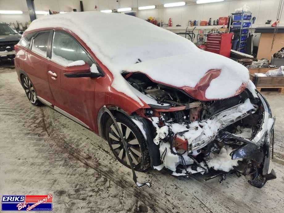 Honda Civic 2015-2017 (Type IX, Fase 2) delebil , Motorkode: N16A1, Girkassekode: 