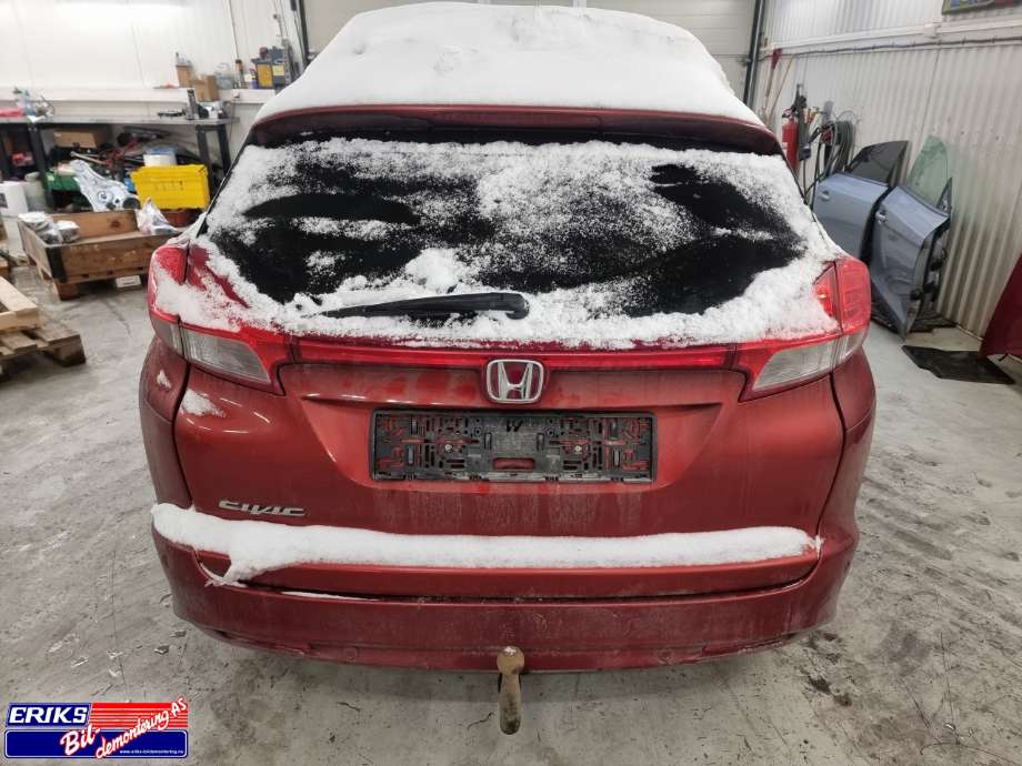 Honda Civic 2015-2017 (Type IX, Fase 2) delebil , Motorkode: N16A1, Girkassekode: 