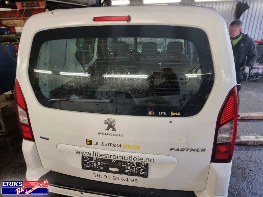 Peugeot Partner 2015-2019 (Type II, Fase 2) delebil , Motorkode: BH02, Girkassekode: 