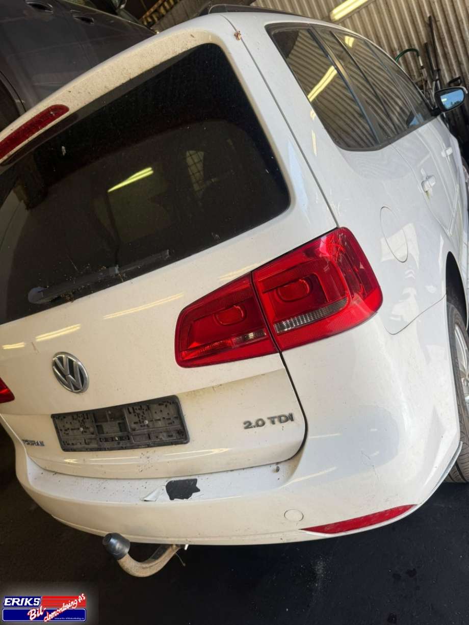 VW Touran 2010-2015 (Type I, Fase 3) delebil , Motorkode: CFHC, Girkassekode: NJK