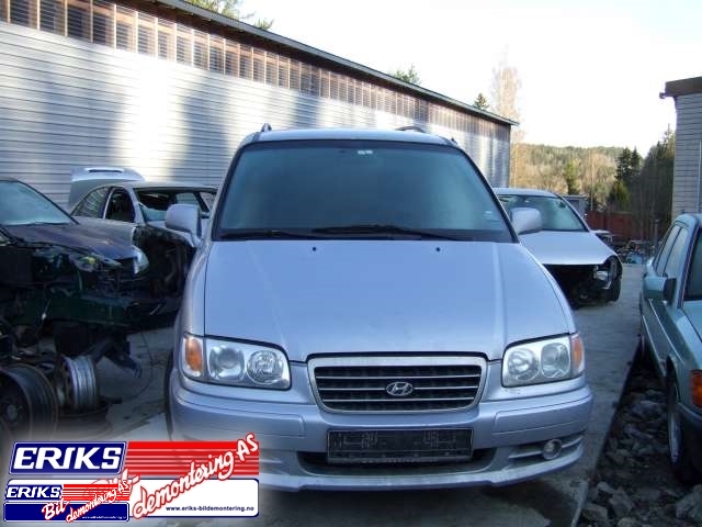 Hyundai Trajet 2001-2007 , Motorkode: , Girkassekode: 
