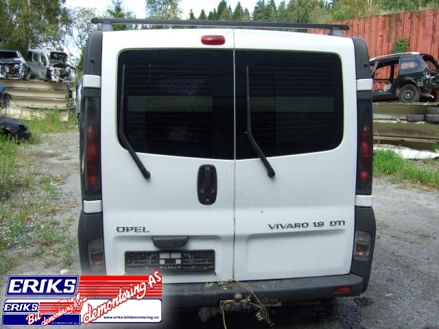 Opel Vivaro A 2001-2006 , Motorkode: , Girkassekode: