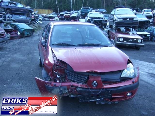 Renault Clio 2001-2006 (Type II, Fase 2) , Motorkode: , Girkassekode: