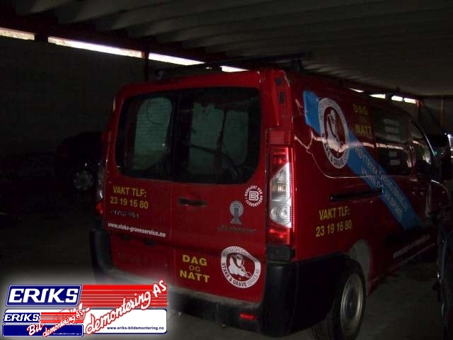 Citroën Jumpy 2007-2016 (Type II) , Motorkode: RHK, Girkassekode: 2222 ZP