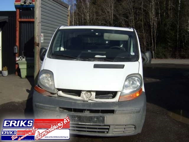 Renault Trafic 2001-2006 , Motorkode: , Girkassekode:
