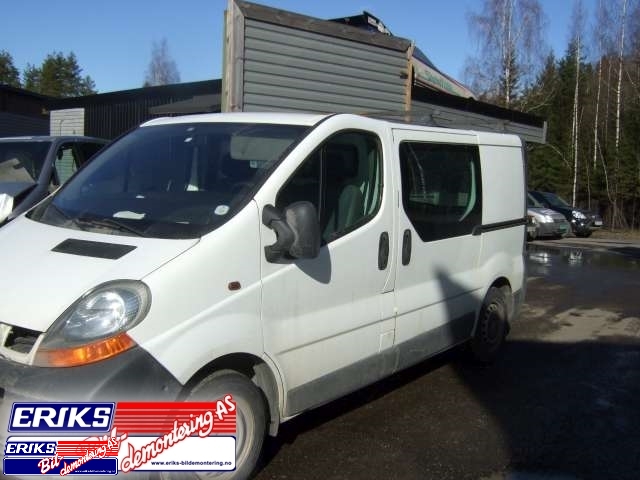 Renault Trafic 2001-2006 , Motorkode: , Girkassekode: