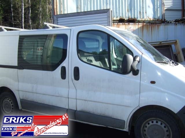 Renault Trafic 2001-2006 , Motorkode: , Girkassekode: