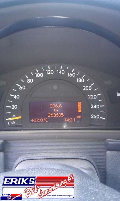 Mercedes C-Klasse 2000-2004 (Fase 1) (W203) (W203), Motorkode: , Girkassekode: 