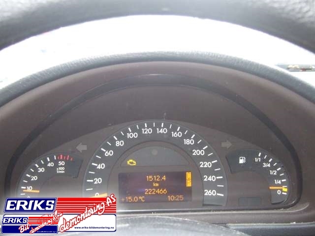 Mercedes C-Klasse 2000-2004 (Fase 1) (W203) (W203), Motorkode: , Girkassekode: