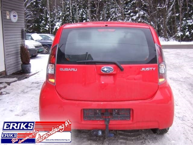 Subaru Justy 2008-2010 (Type IV) , Motorkode: , Girkassekode: 