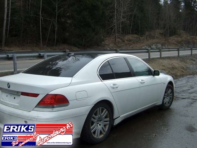 BMW 7-Serie 2000-2008 (E65/E66/E67/E88) (E65/E66/E67/E88), Motorkode: , Girkassekode: 