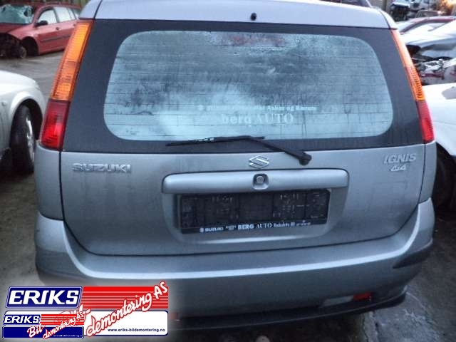 Suzuki Ignis 2003-2010 (Type I) (UNGARN) (UNGARN), Motorkode: , Girkassekode: 