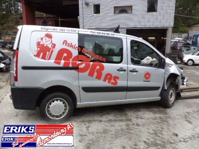 Citroën Jumpy 2007-2016 (Type II) , Motorkode: 9HU, Girkassekode: