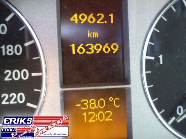 Mercedes B-Klasse 2005-2008 (Fase 1) (W245) (W245), Motorkode: 640941, Girkassekode: