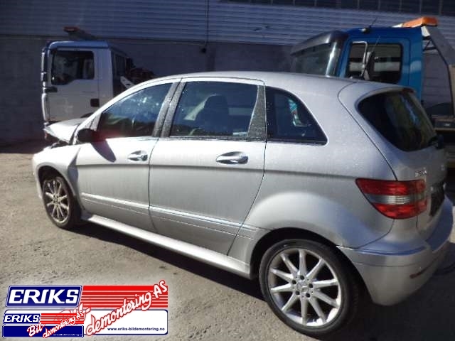 Mercedes B-Klasse 2005-2008 (Fase 1) (W245) (W245), Motorkode: 640941, Girkassekode: