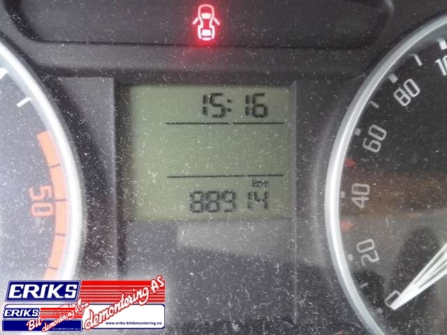 Škoda Fabia 2007-2010 (Type II, Fase 1) , Motorkode: BMS, Girkassekode: JDE