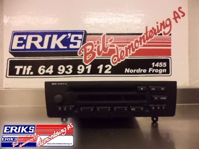 Bilstereo til BMW 3-Serie, 2005-2011 (E90/E91/E92/E93) (E90/E91/E92/E93) (VISTEON|6512 6962 296-2)