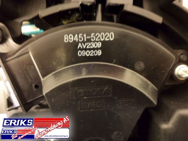 Girstang/girvelger automat til Peugeot 107 2006-2014  (TOYOTA|89451-52020|)