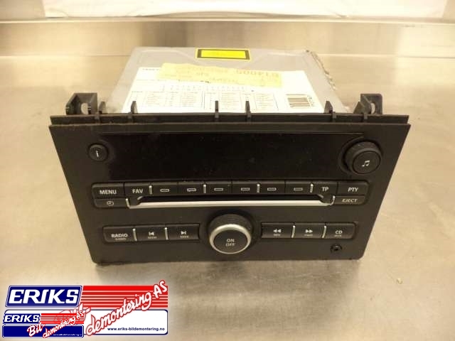 Bilstereo til Saab 9-3, 2003-2007 (Type II, Fase 1)