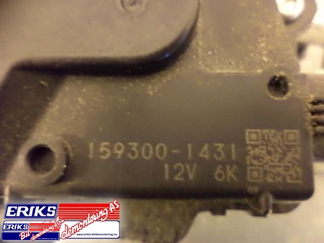 Viskermotor frontrute komplett m/overføring til Mazda 6 2008-2010 (Type II, Fase 1) (159300-1431|)
