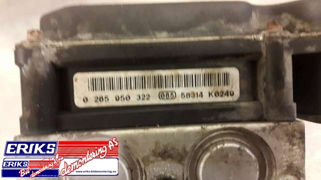 ABS sentral til Mercedes A-Klasse 2005-2012 (W169) (W169) (BOSCH|0 265 950 322|)